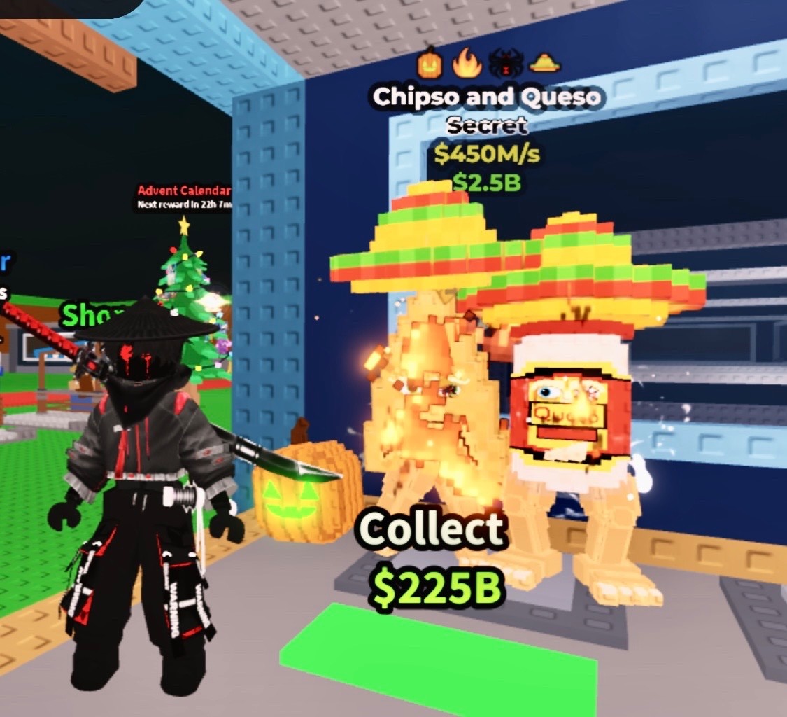 Steal a Brainrot Roblox Chipso and Queso 450M/S