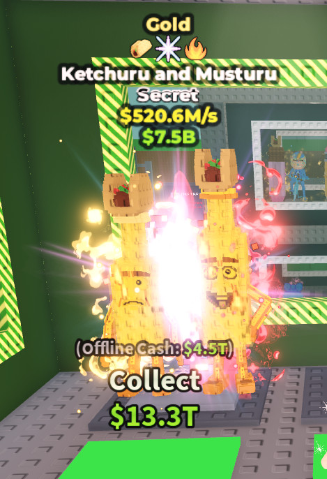 3 traits ketchuru and musturu 520m/s Steal A Brainrot Secret Roblox