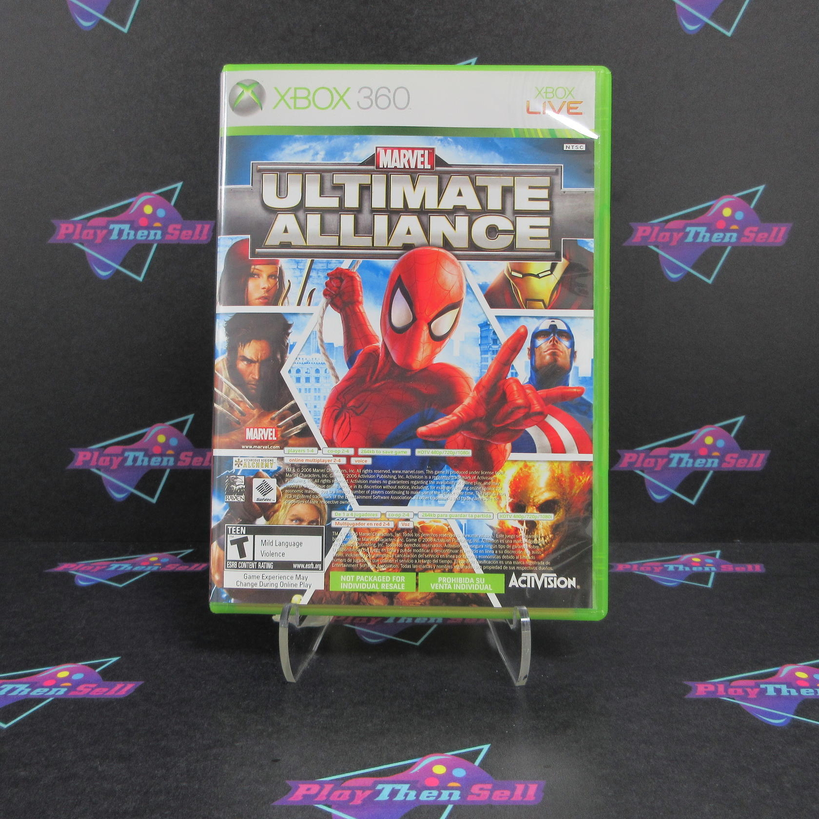 Refurbished Marvel Ultimate Alliance & Forza 2 Motorsport Xbox 360 Complete -..
