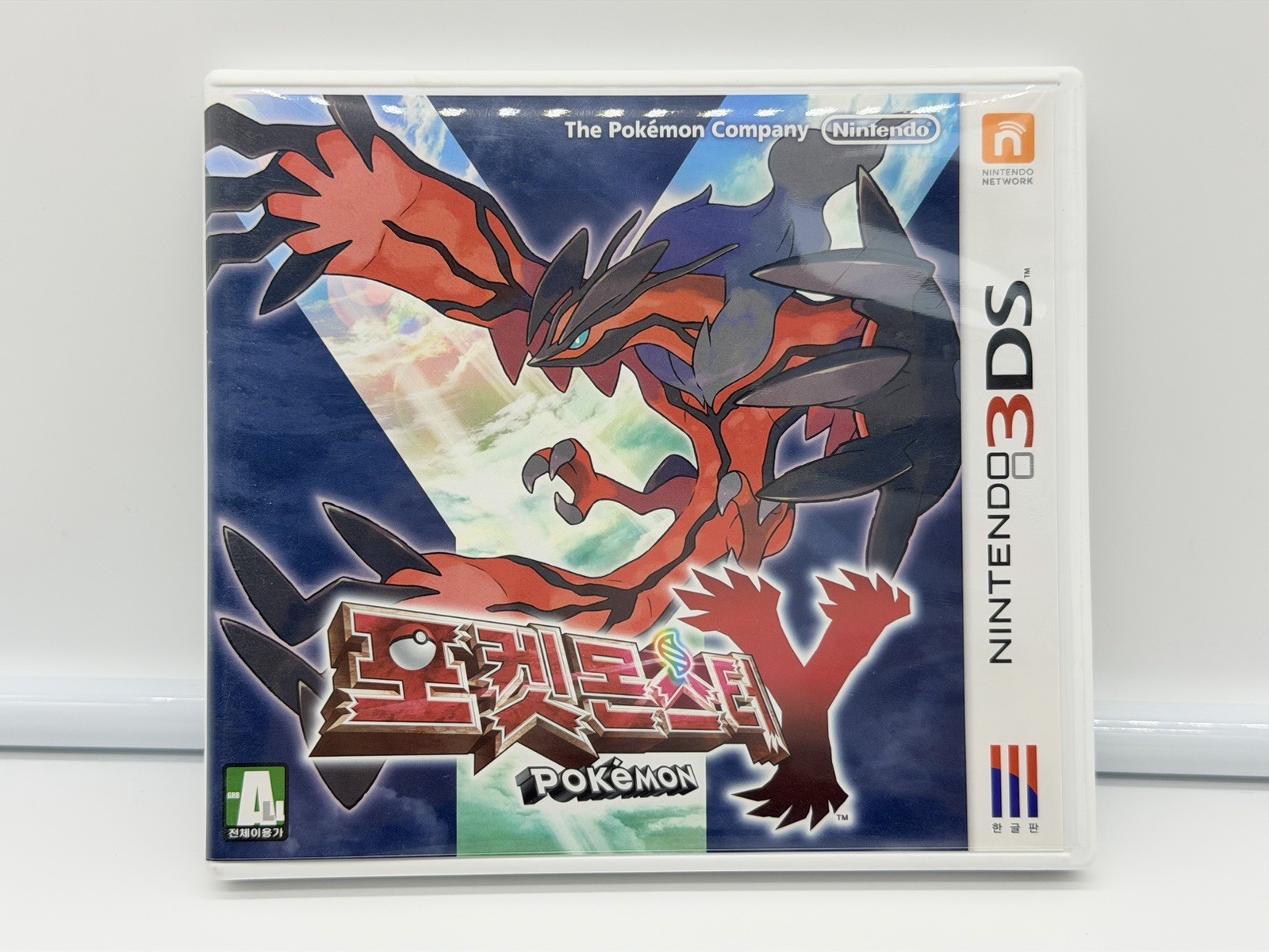 Korean Pokemon Y Nintendo 3DS Korean Version Complete NTSC-K(Korea)