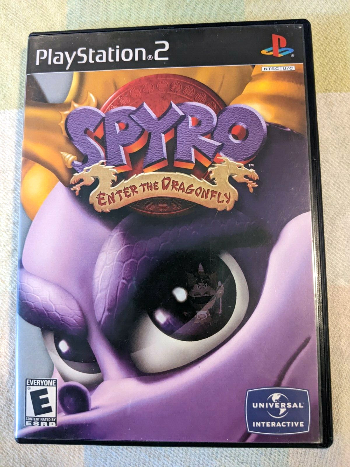 SPYRO 2002 PS2 Enter the Dragonfly Sony PlayStation 2 with Manual WORKS Great