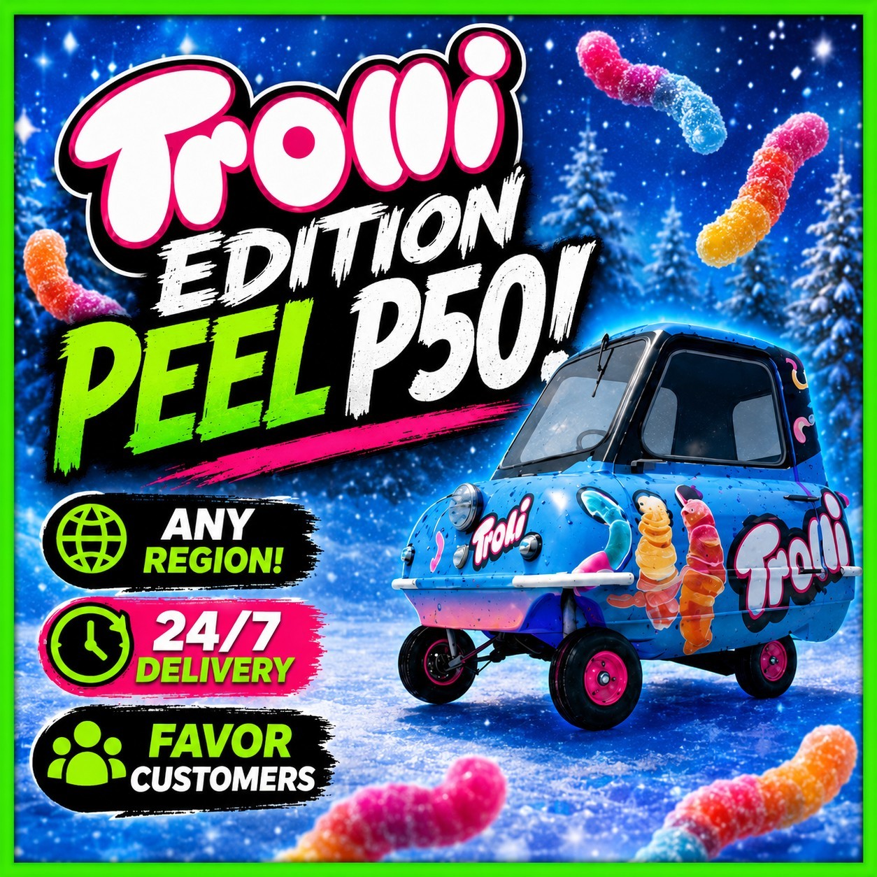 🍭Trolli X Forza 6 🚗 *DIGITAL-CODE*