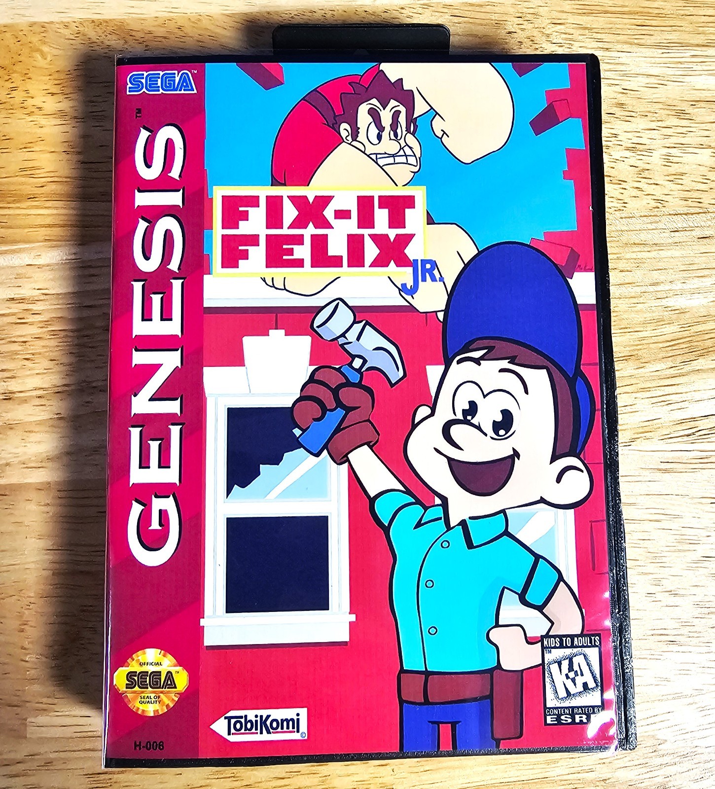 Fix it Felix Jr. – 16 Bit MD Game & Case For Sega Mega Drive Genesis