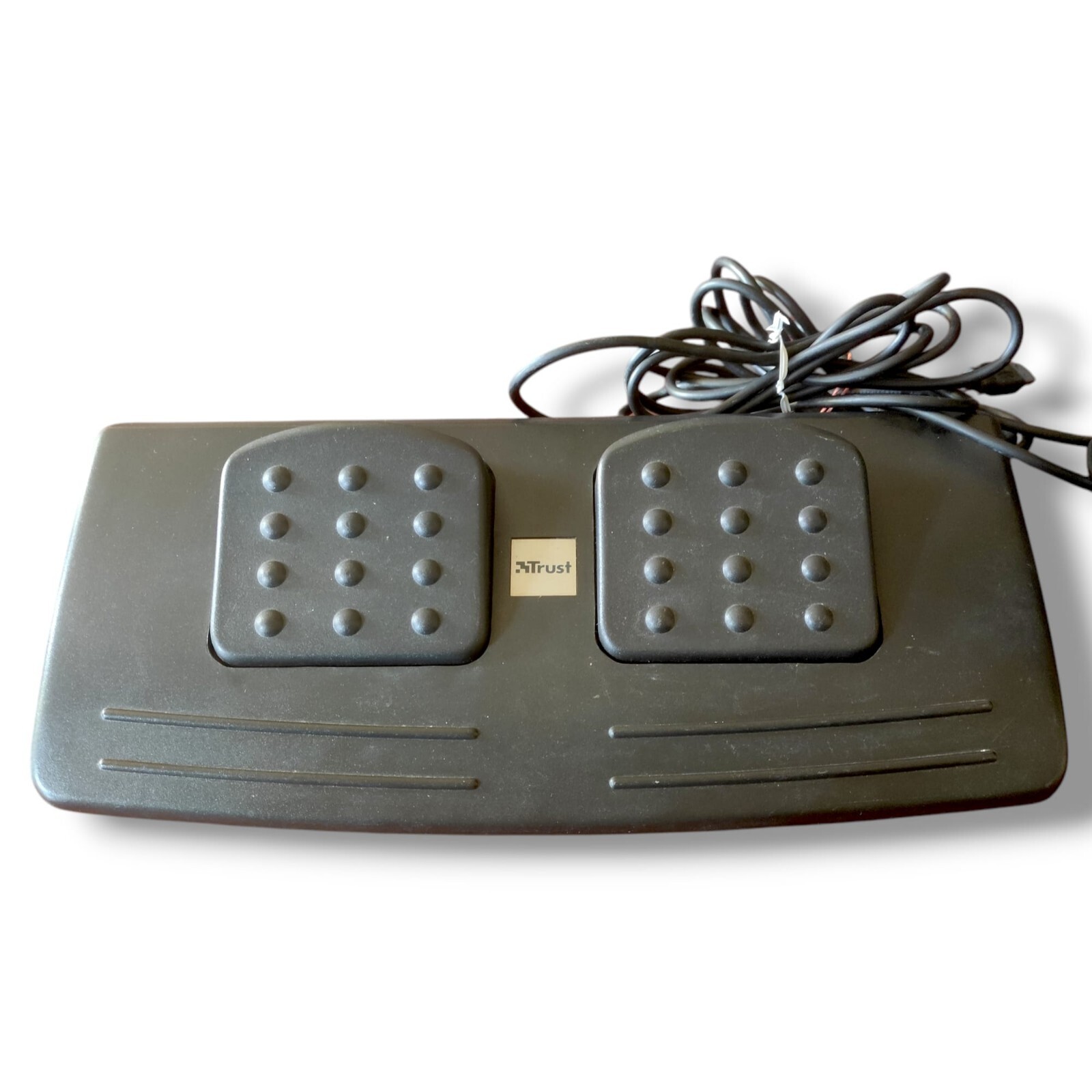 Trust GM3300 Console/PC Steering Wheel & Pedal Board – Untested –