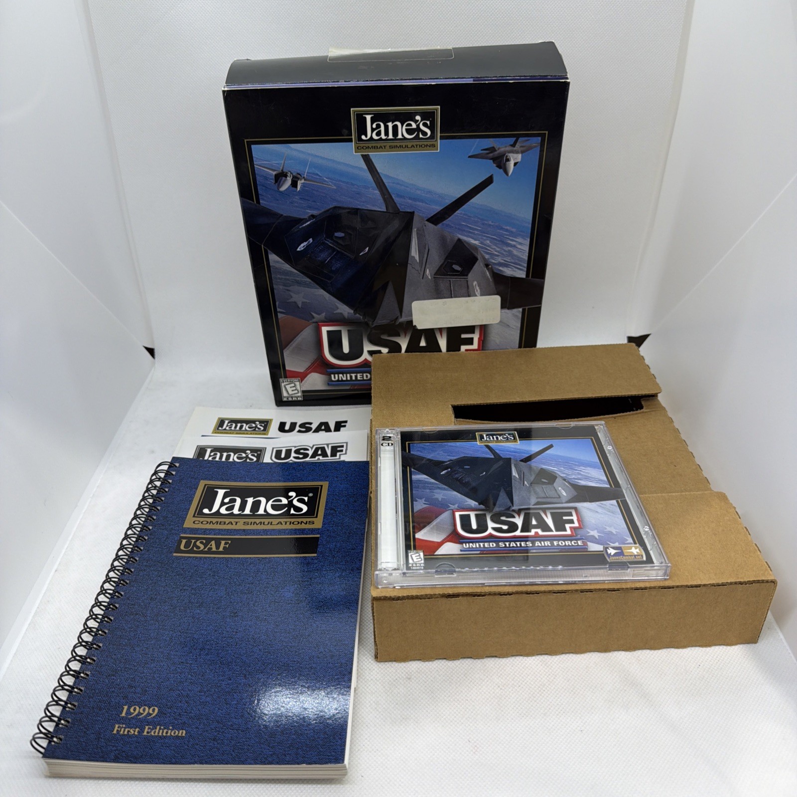 Jane’s USAF United States Air Force Combat simulations PC CD Big Box Complete