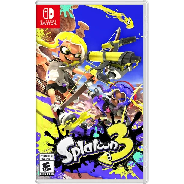 Splatoon 3 Switch Brand New Game (Multiplayer, 2022 Third-Person Shooter)