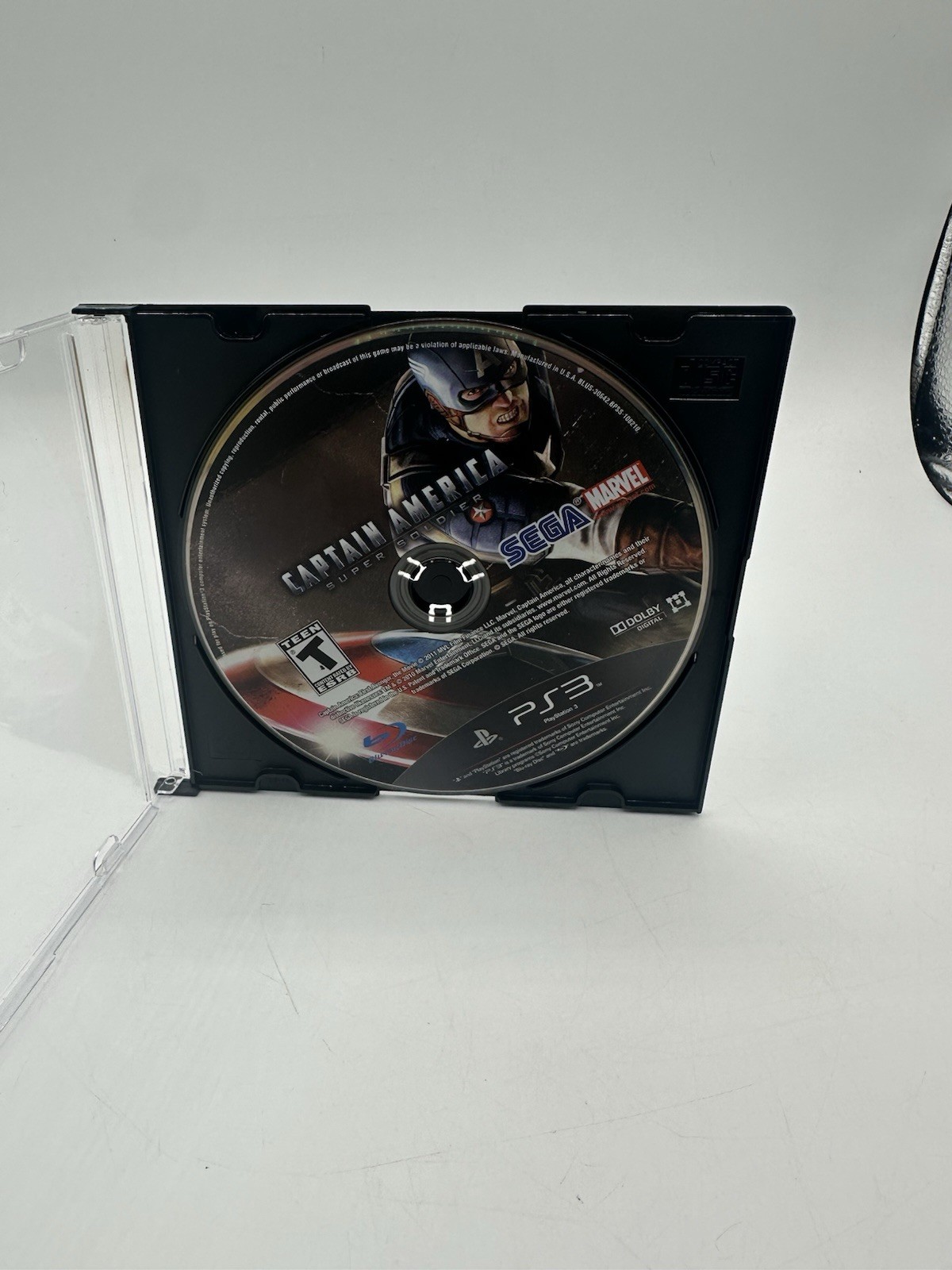 Captain America Super Soldier Sony PlayStation 3 PS3 Game DISC ONLY! – Tested