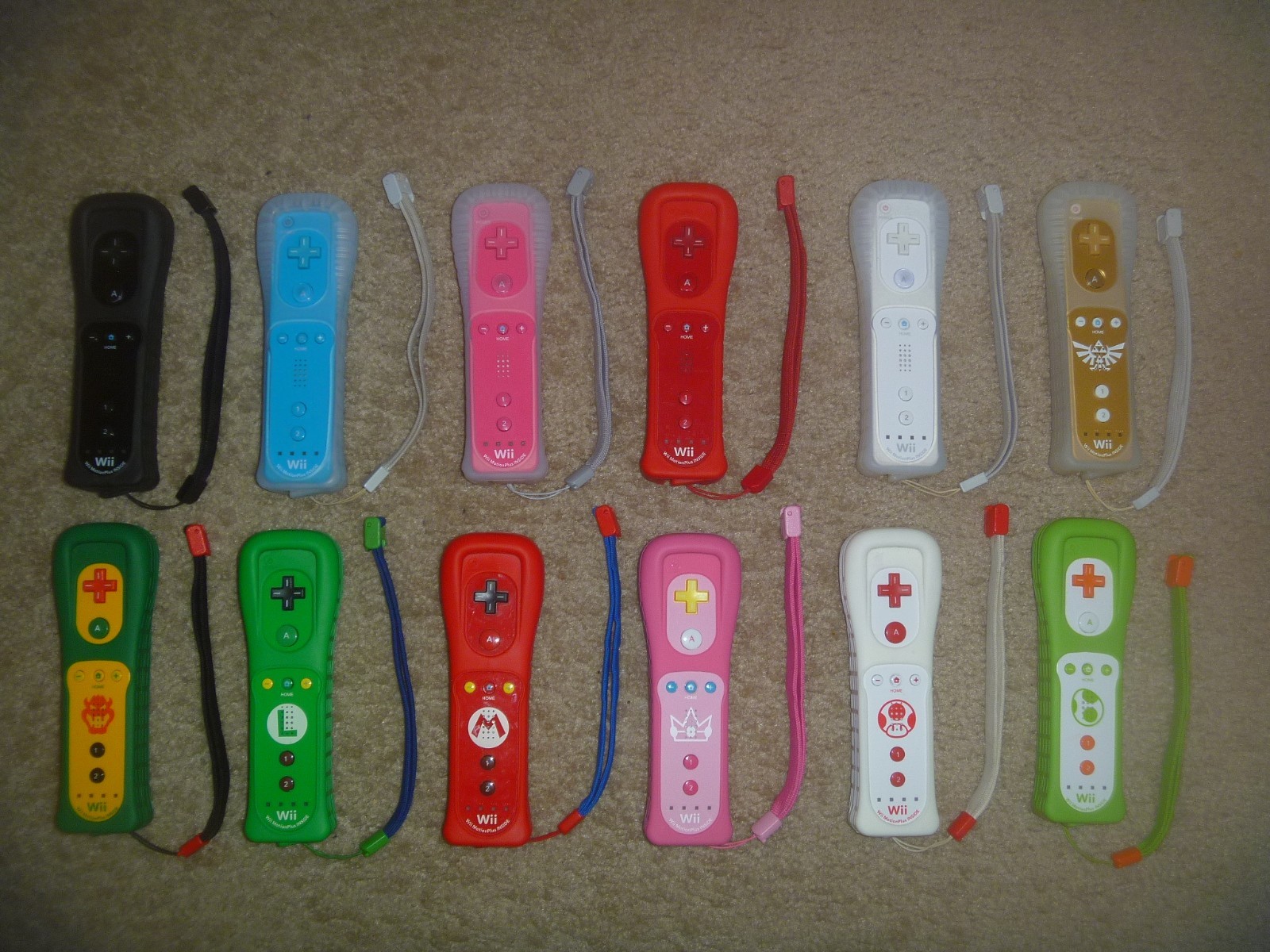 Official Nintendo Wii & U Motion Plus Remote Controller WiiMote Choose RVL-036