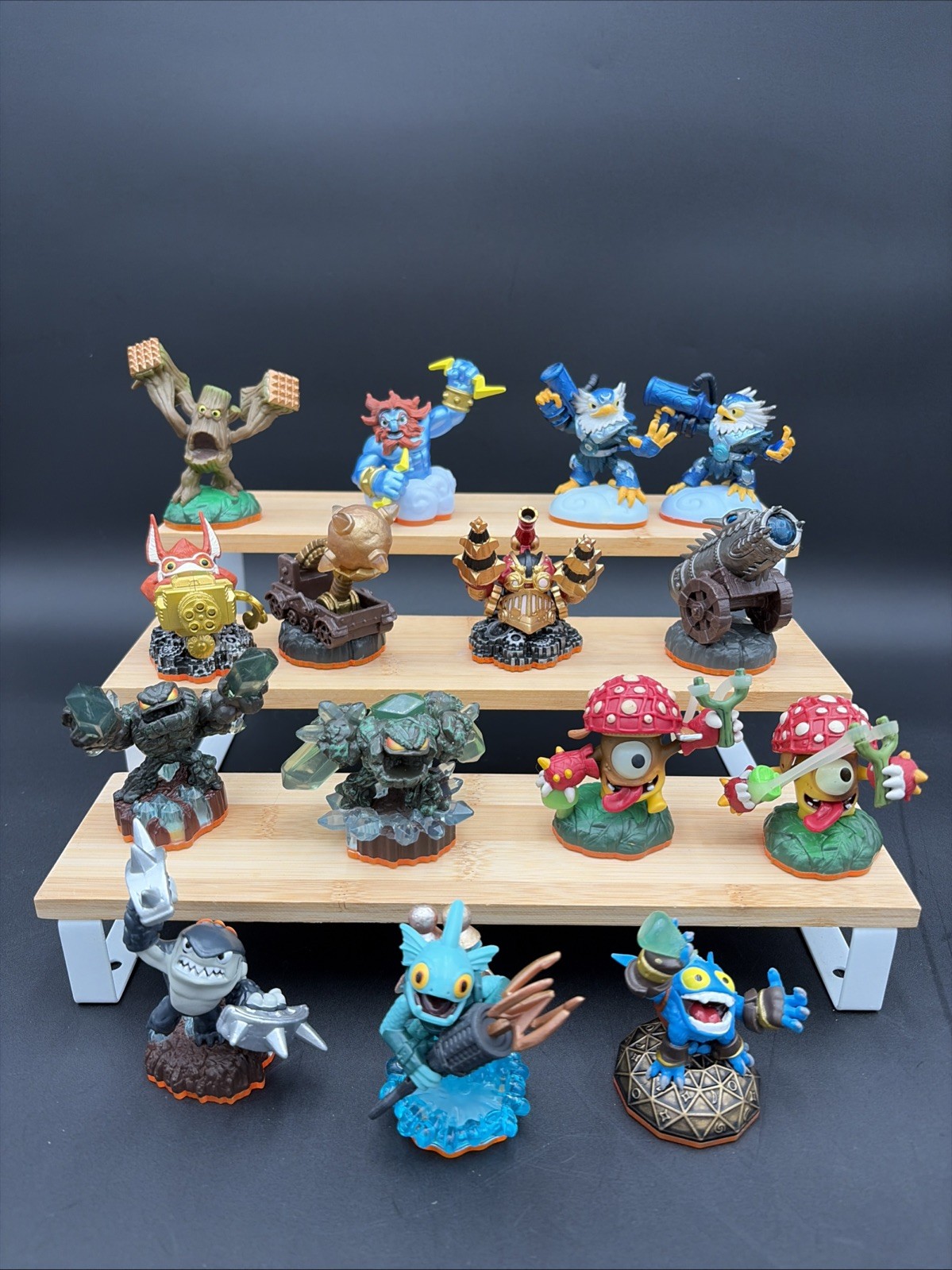 Skylanders Giants Lot Pop Fizz Jet Vac Shroomboom Terrafin Gill Grunt