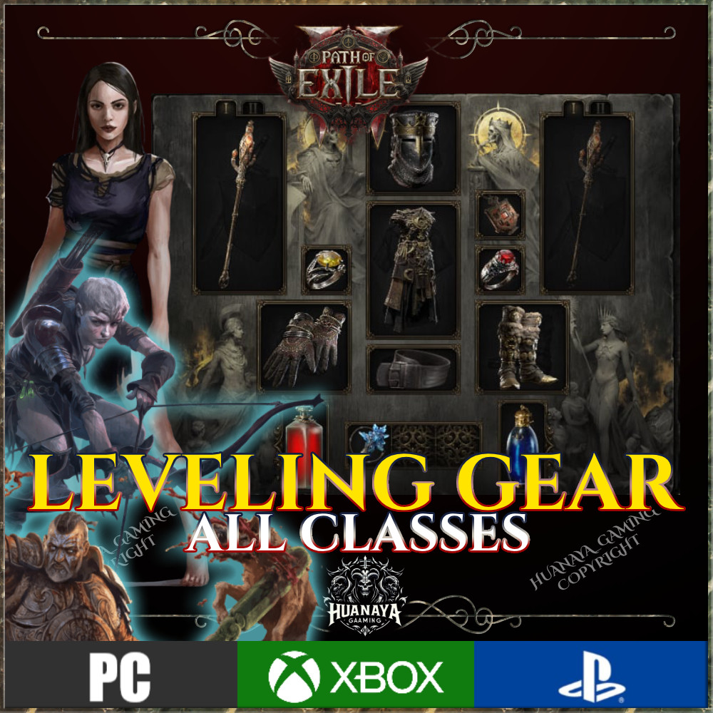 PATH OF EXILE 2 💎 LEVELING GEAR ALL CLASSES CAMPAIGN 💎 EARLY ACCES POE2