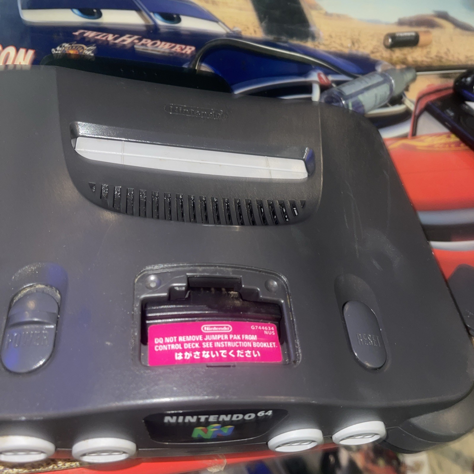 Nintendo 64 N64 Original System Console W 1 OEM Controller & Cords Free Ship