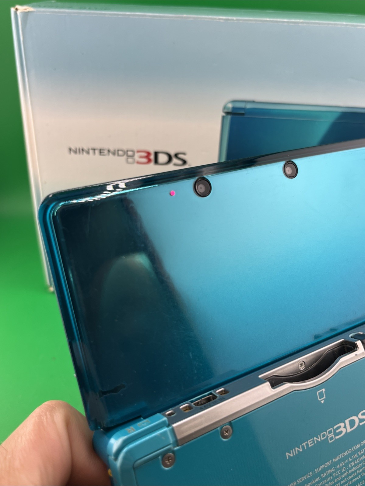 Nintendo 3DS console Accessory complete Used! (T08)
