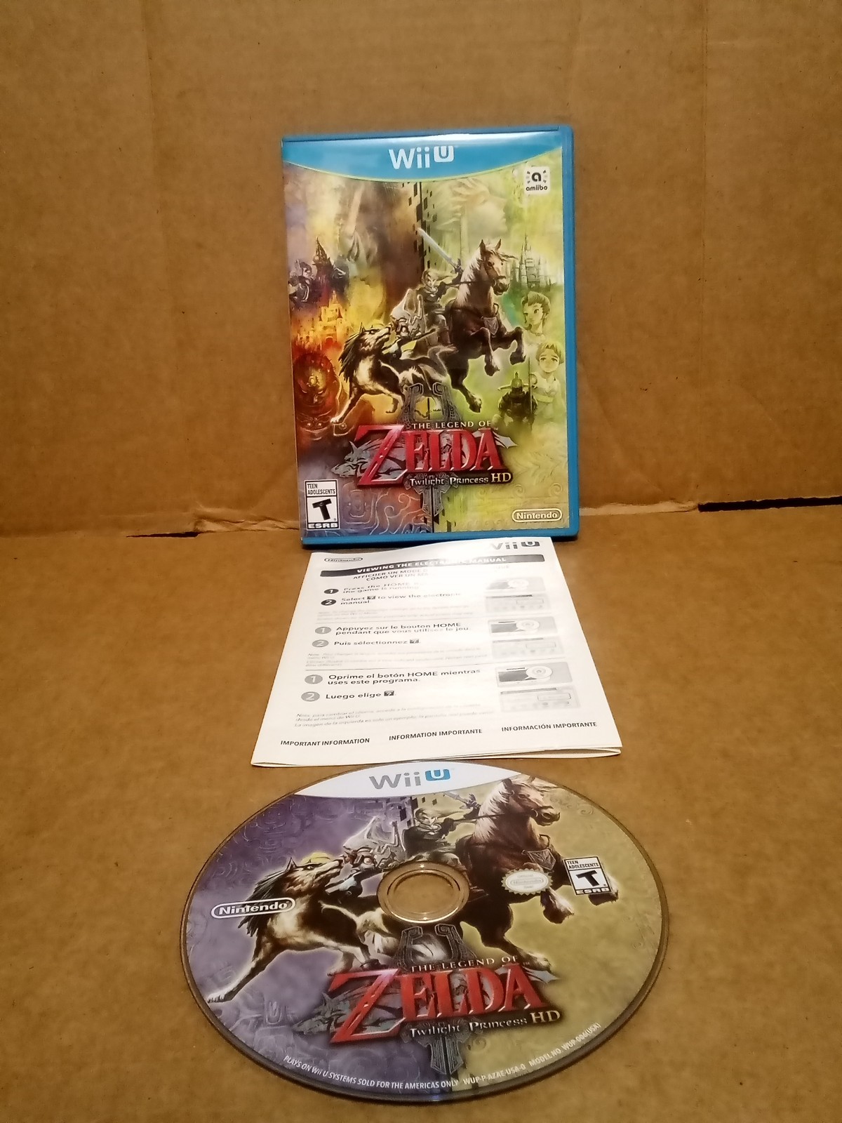 The Legend of Zelda: Twilight Princess HD (Nintendo Wii U, 2016) Tested