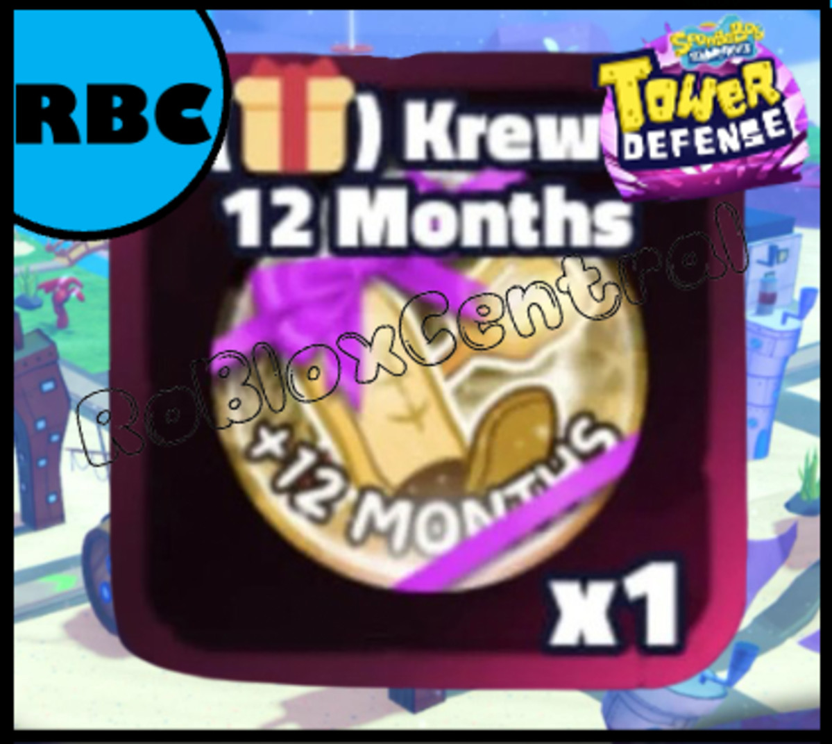 KREW+ 12 MONTHS – CHEAP SPONGEBOB TOWER DEFENSE – SBTD