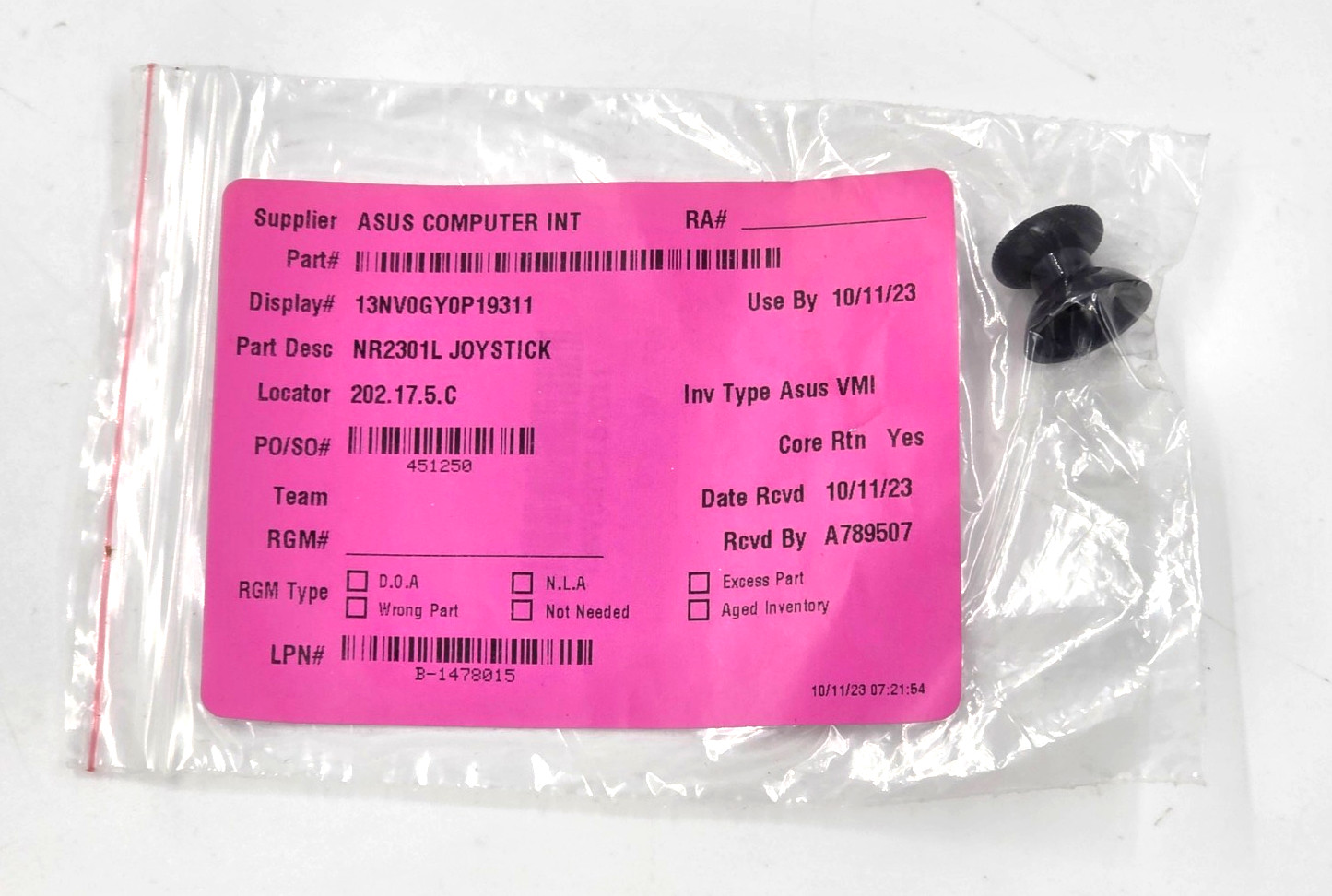 NEW!!!! OEM Genuine Asus ROG Ally Joystick Thumb Stick Cap Replacement