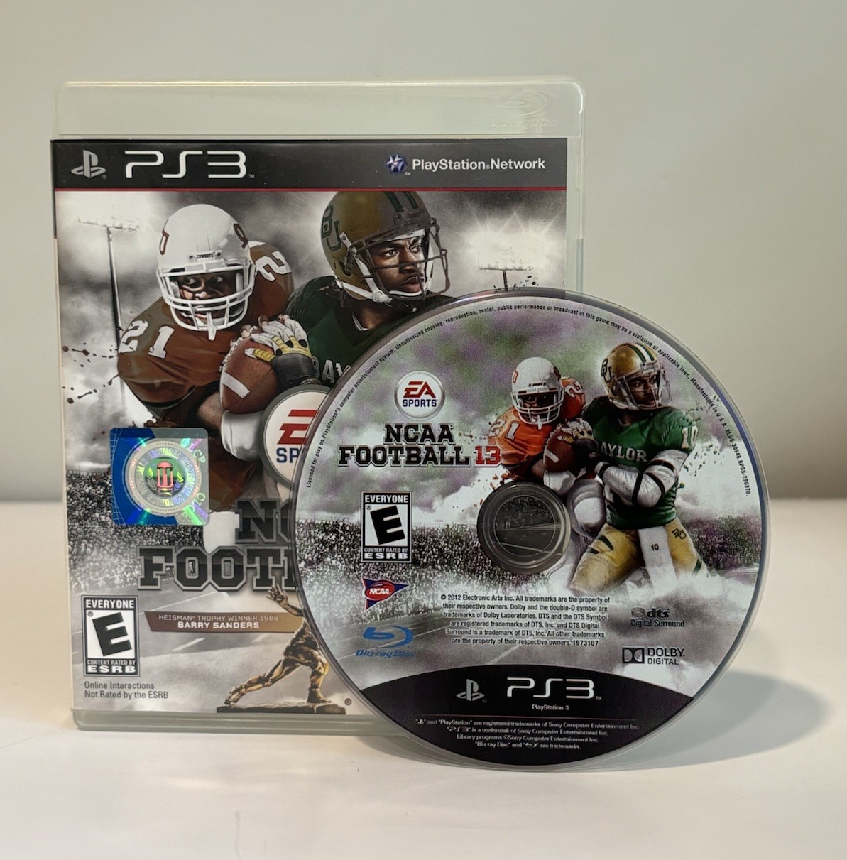 NCAA Football 13 Sony PlayStation 3, 2012 PS3 CIB! W/ Manual RG3 Mascot Madness