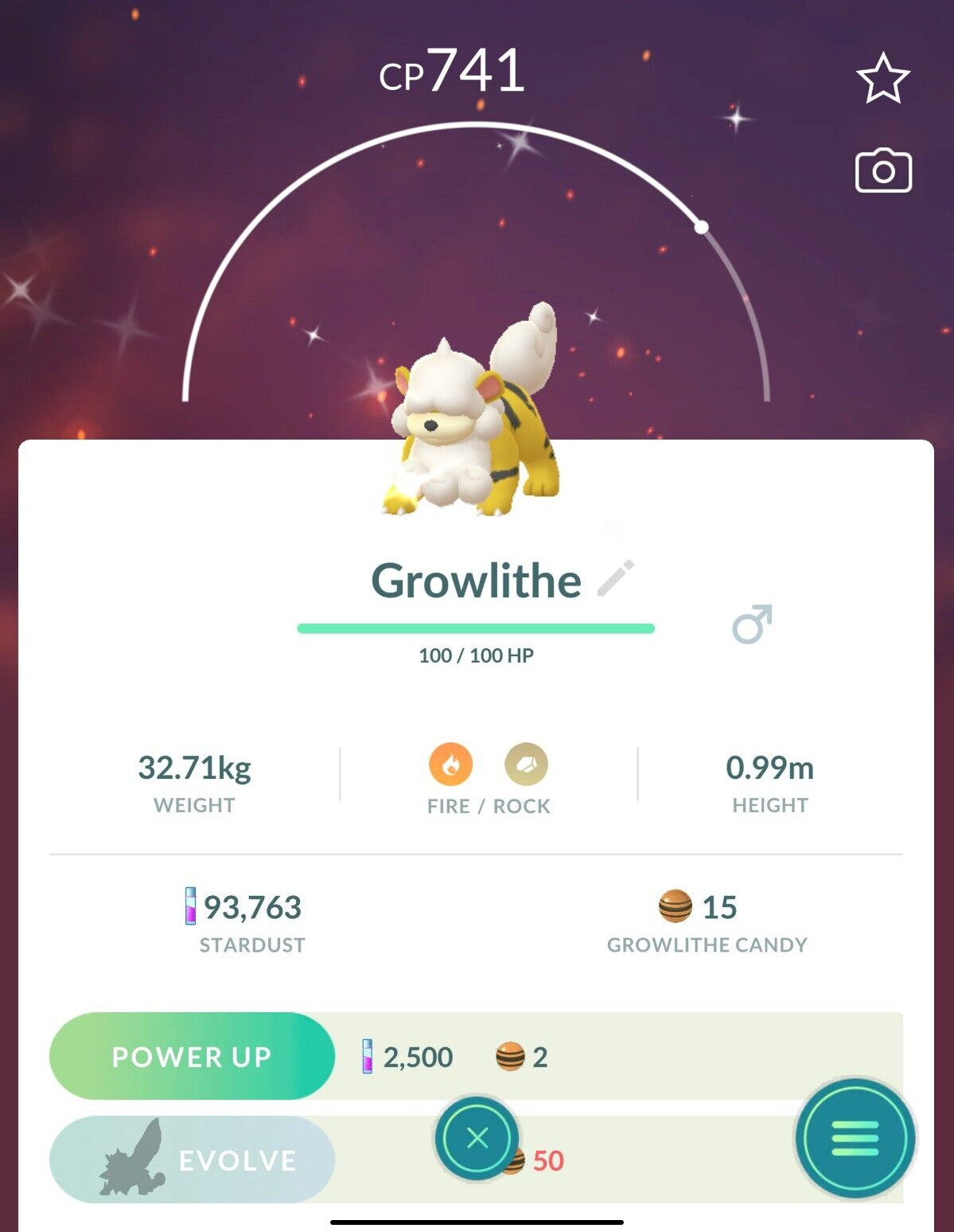 Shiny Hisuian Growlithe – TRADE 20kStardust – Read Description