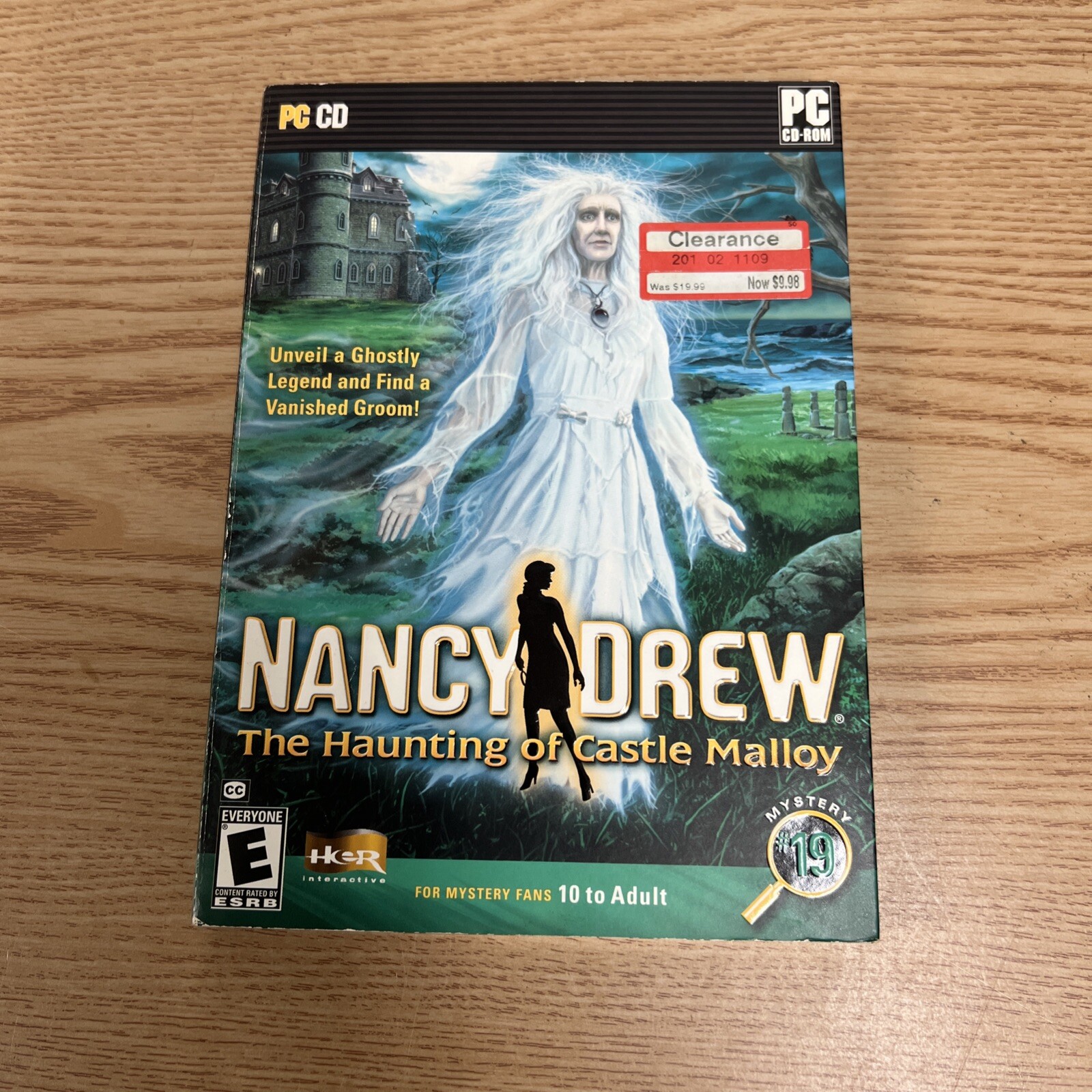 2008 NANCY DREW THE HAUNTING OF CASTLE MALLOY PC GAME CD ROM NEW SEALED