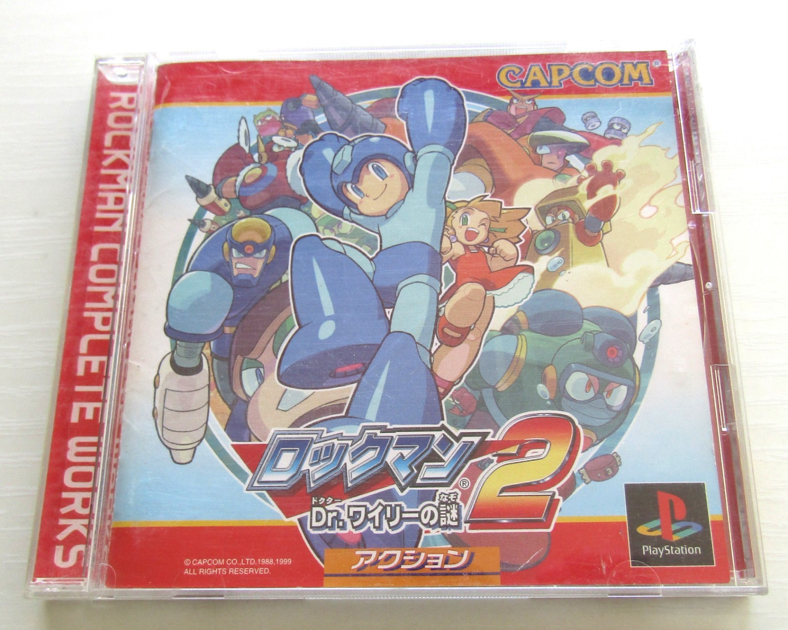 PS1 Rockman Megaman 1 2 3 4 5 6 complete PlayStation Japan import