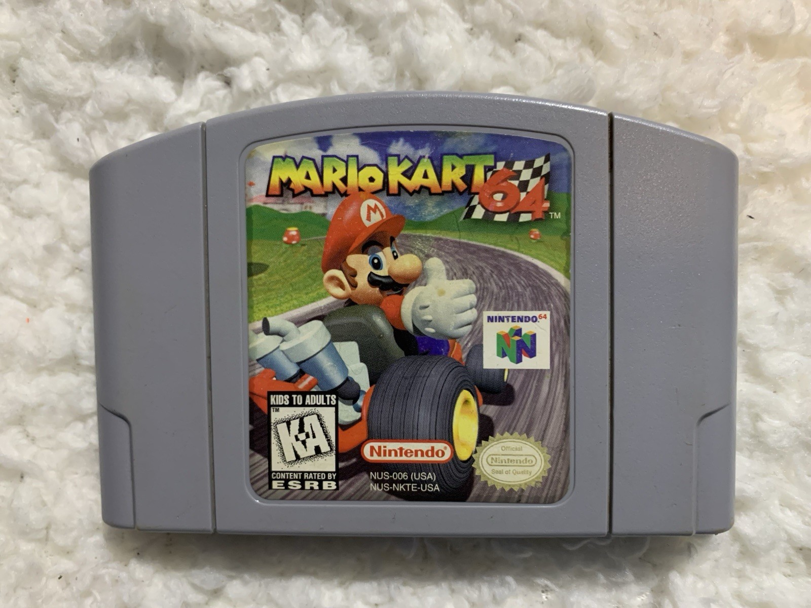 Mario Kart 64 N64 (Nintendo 64, 1997) Authentic Tested Working
