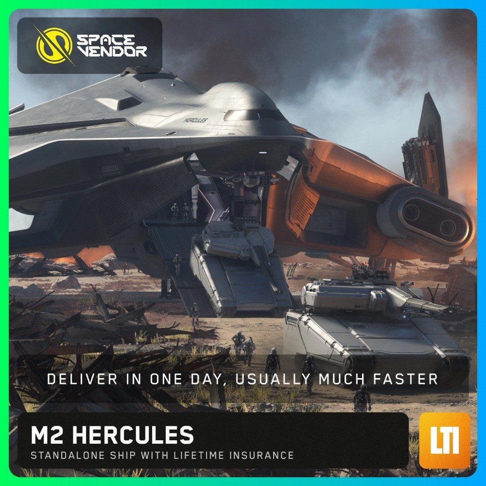 Star Citizen M2 Hercules LTI Lifetime Insurance CCUd – Space Vendor