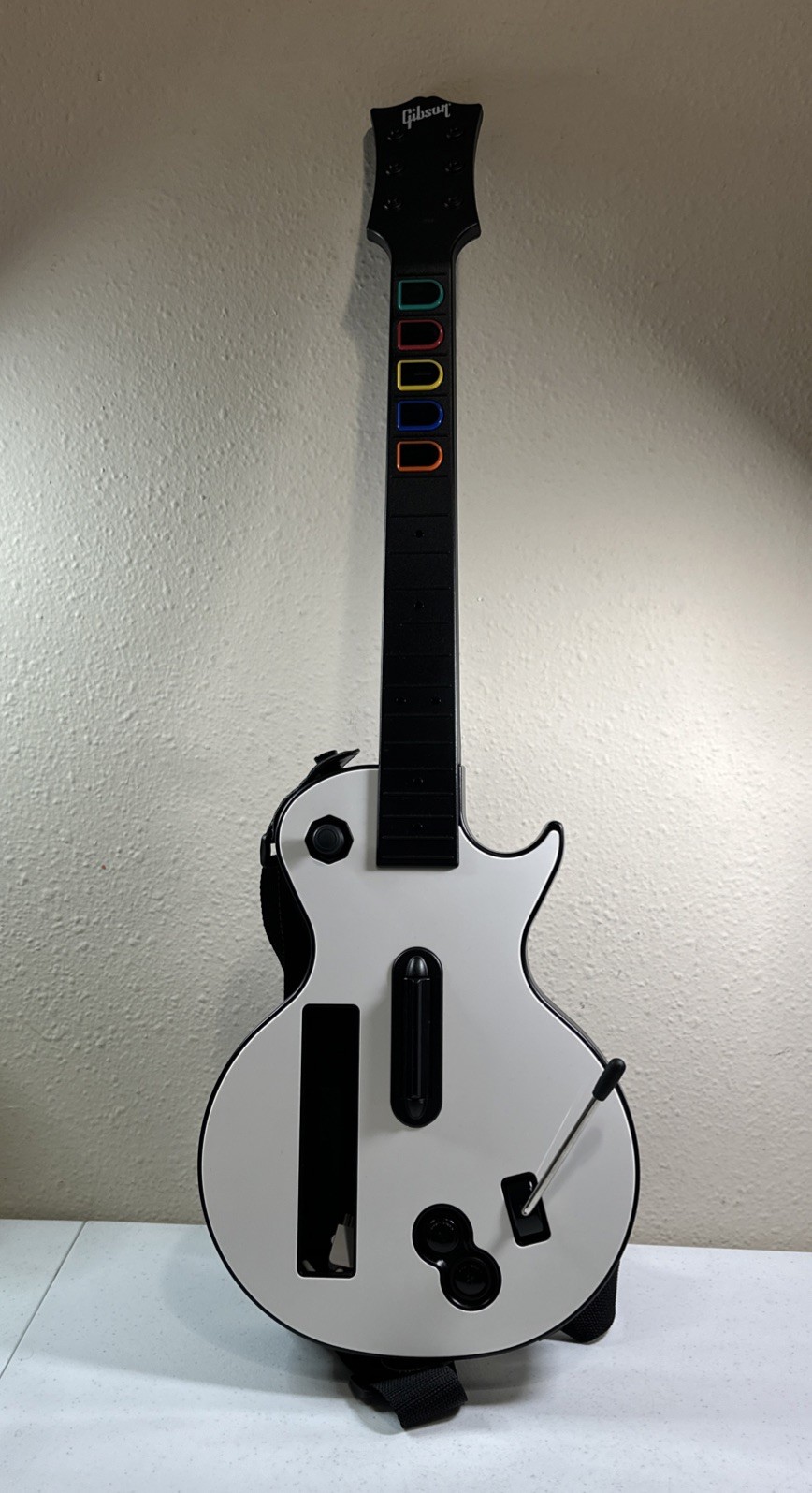Guitar Hero Wii Les Paul Wireless Guitar Controller RedOctane Tested Working