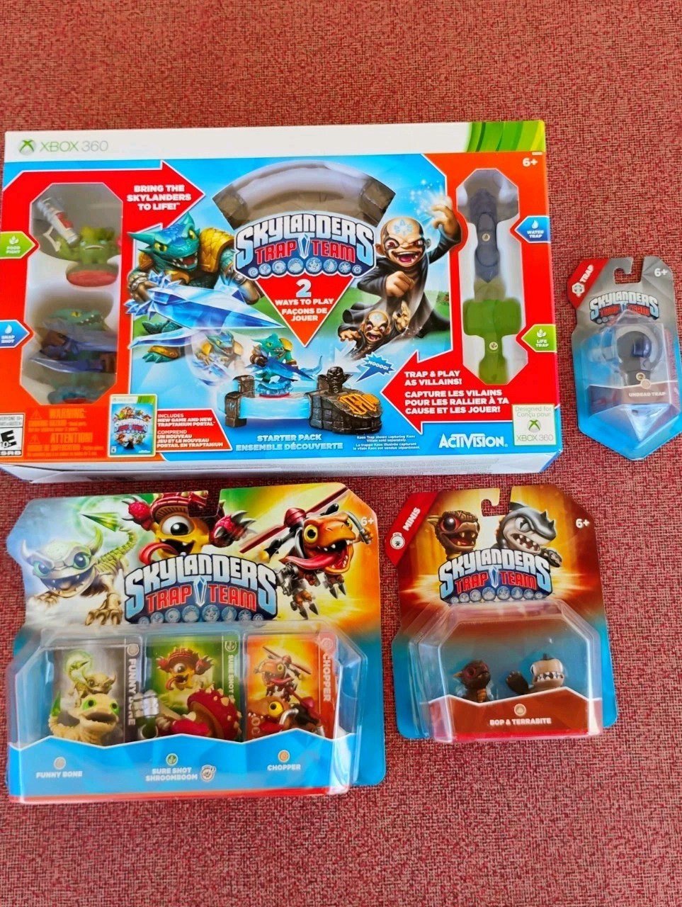 Skylanders Trap Team Super Bundle Pack Xbox 360 OPEN BOX – ALL CONTENTS SEALED