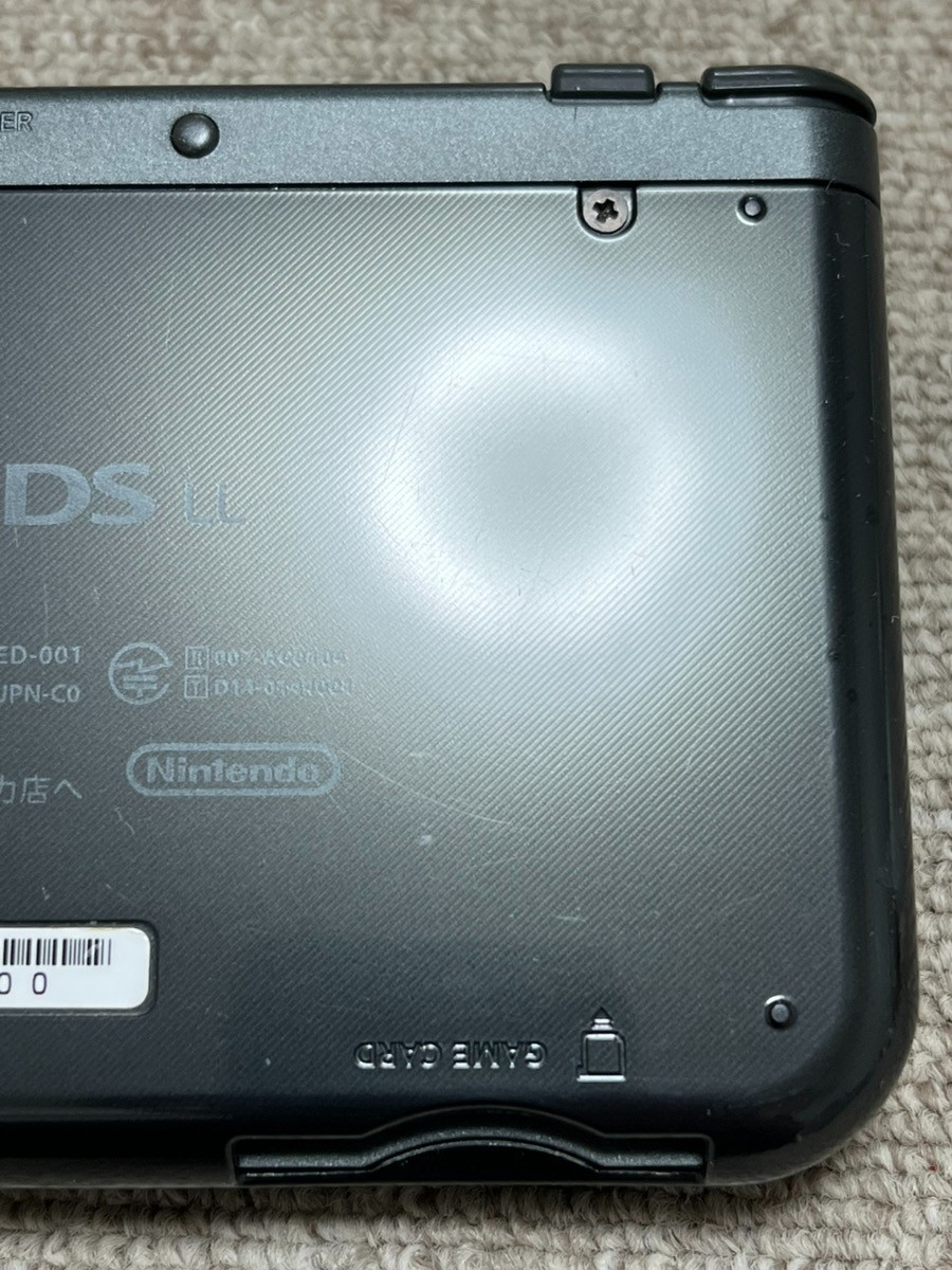 New 3DS LL XL Metalic black Japan Nintendo Console region Japanese B6