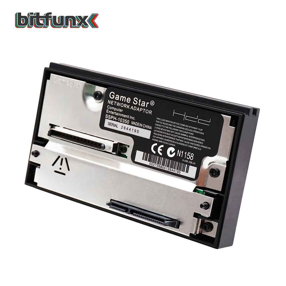 BitFunx GameStar SATA Adapter for PS2 2.5/3.5 Inch HDD Hard Drive