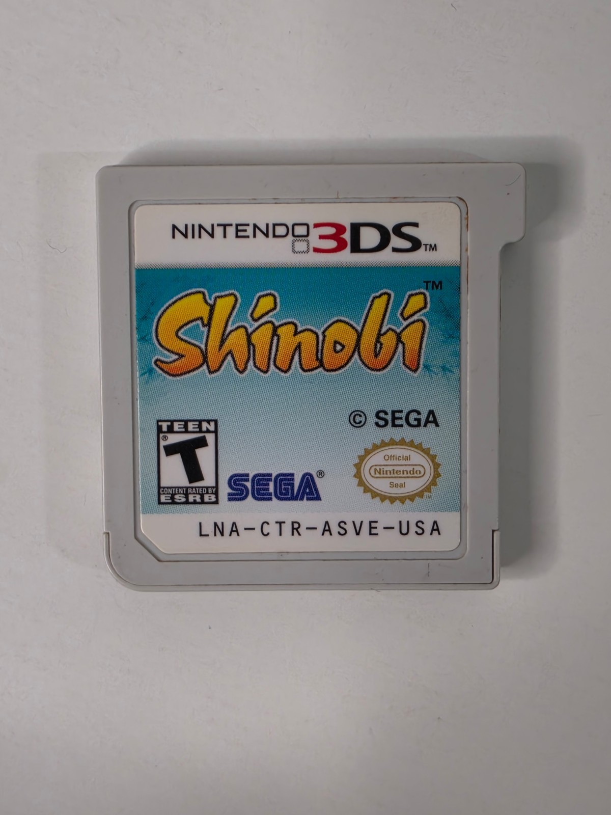 Shinobi (Nintendo 3DS) – Authentic Cart Only – Tested