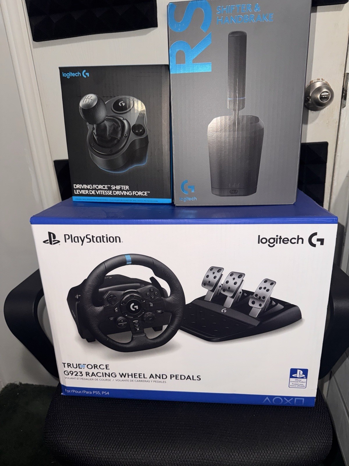 Logitech G29 Driving Force Racing Wheel Pedal and Foot Pedals